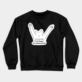 P for Papas Crewneck Sweatshirt